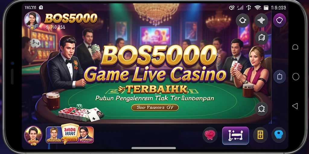 Tampilan gameplay Live Casino yang menawan dan mengesankan.