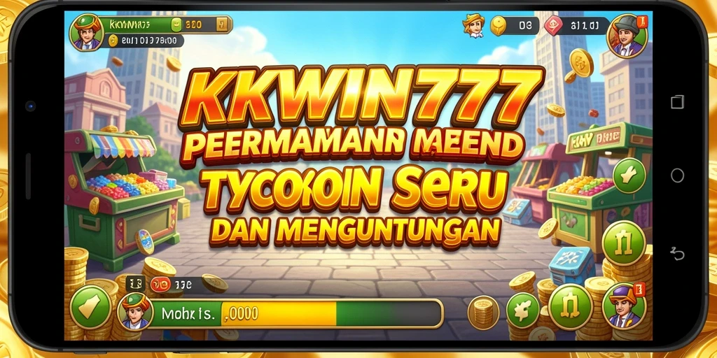 Screenshot utama KKWIN777 menampilkan pengalaman gameplay Tycoon yang menarik.