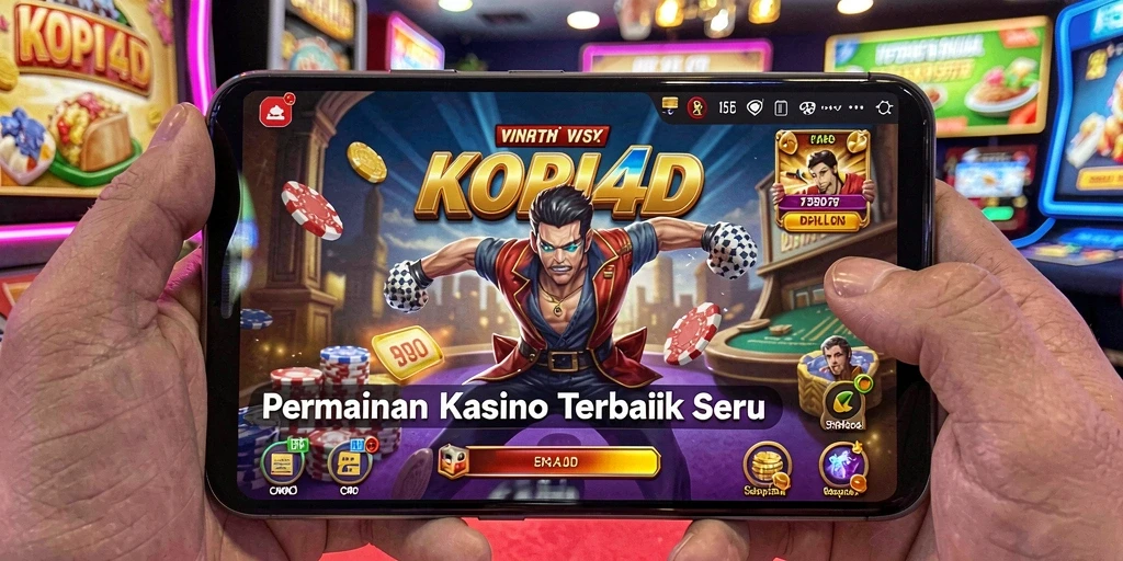 Tampilan gameplay KOPI4D yang seru dan menarik.