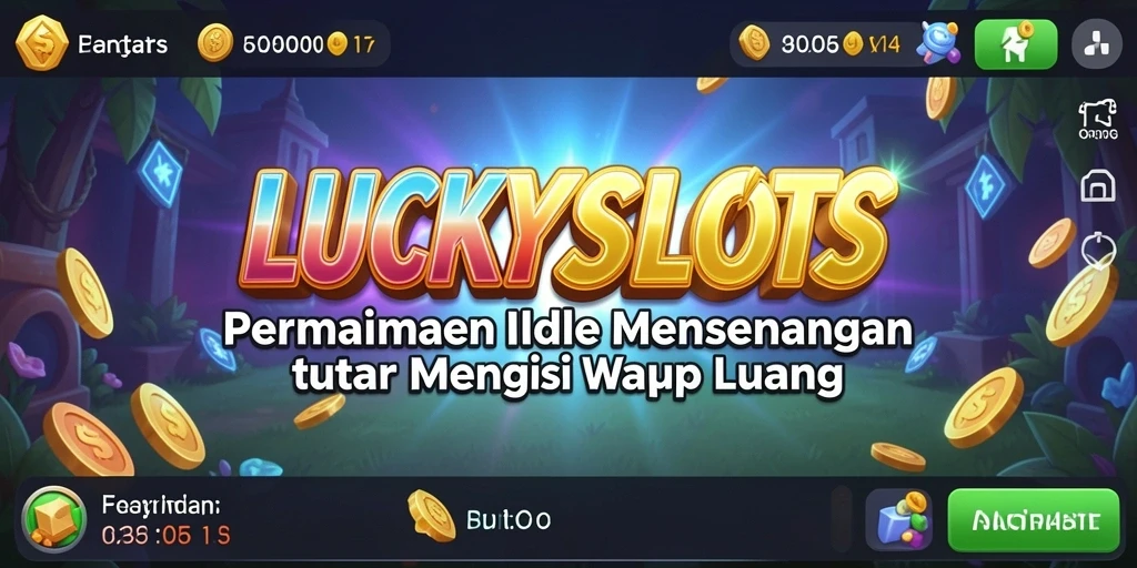Gameplay LUCKYSLOTS yang menarik dengan slot beragam tema.