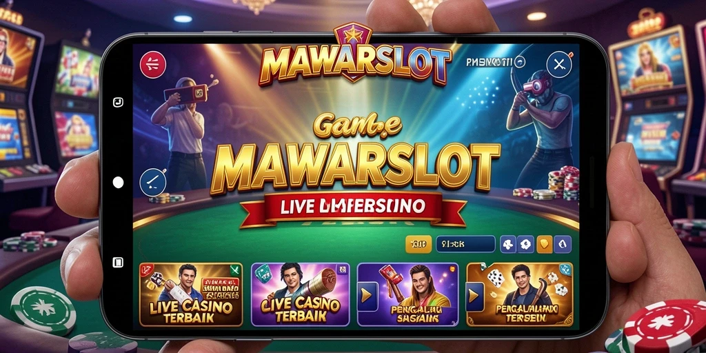 Gameplay seru di MAWARSLOT dengan dealer langsung dan interaksi nyata.