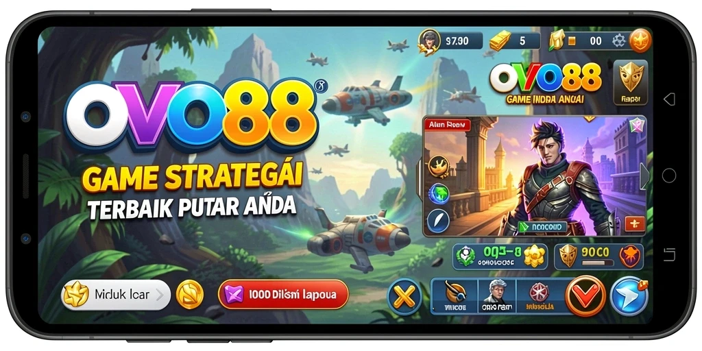 Tampilan gameplay OVO88 yang menegangkan dan penuh strategi.