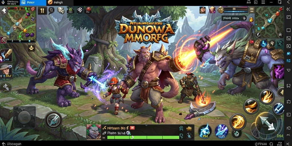 Tangkapan layar dari gameplay seru PP444 yang penuh aksi.