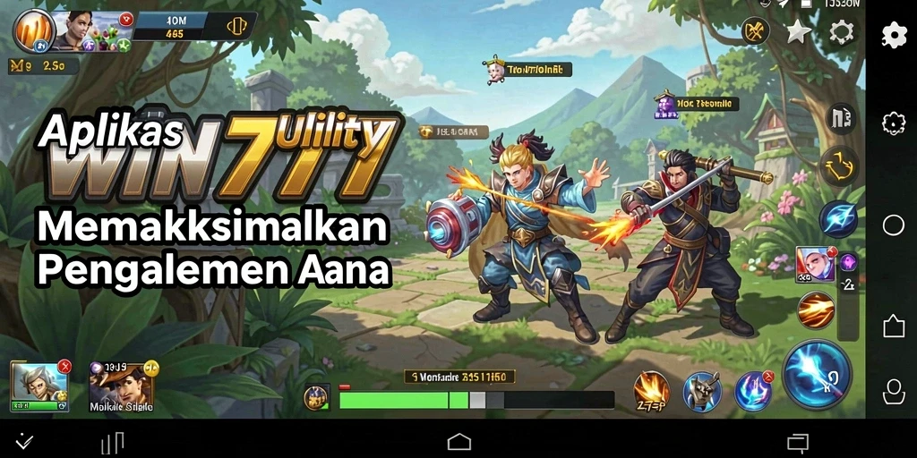 Tampilan aplikasi WIN777 yang informatif dan mudah digunakan.